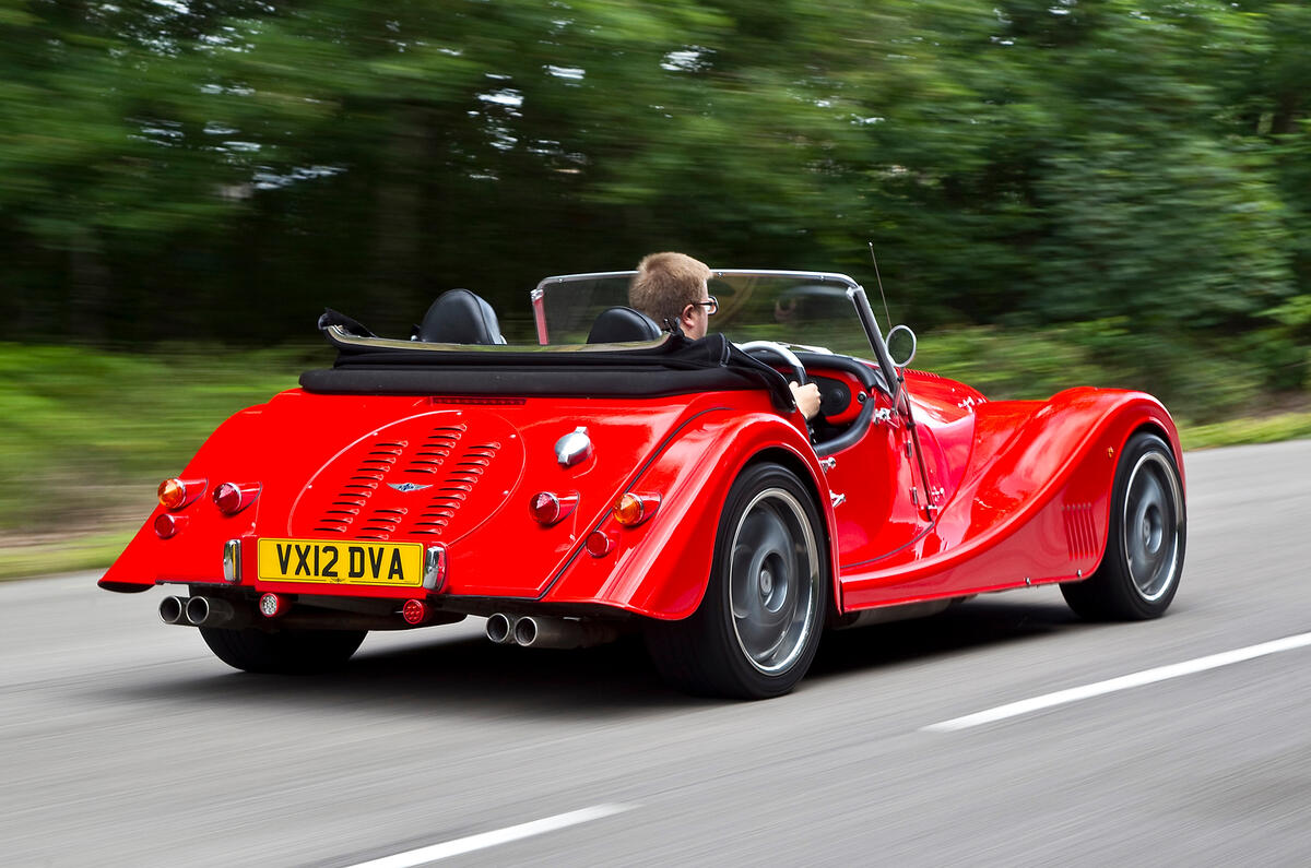 Morgan Plus 8 rear