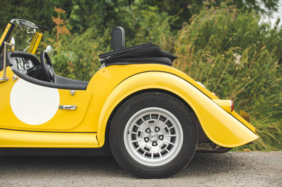 morgan plus four review 2024 11 rear arche