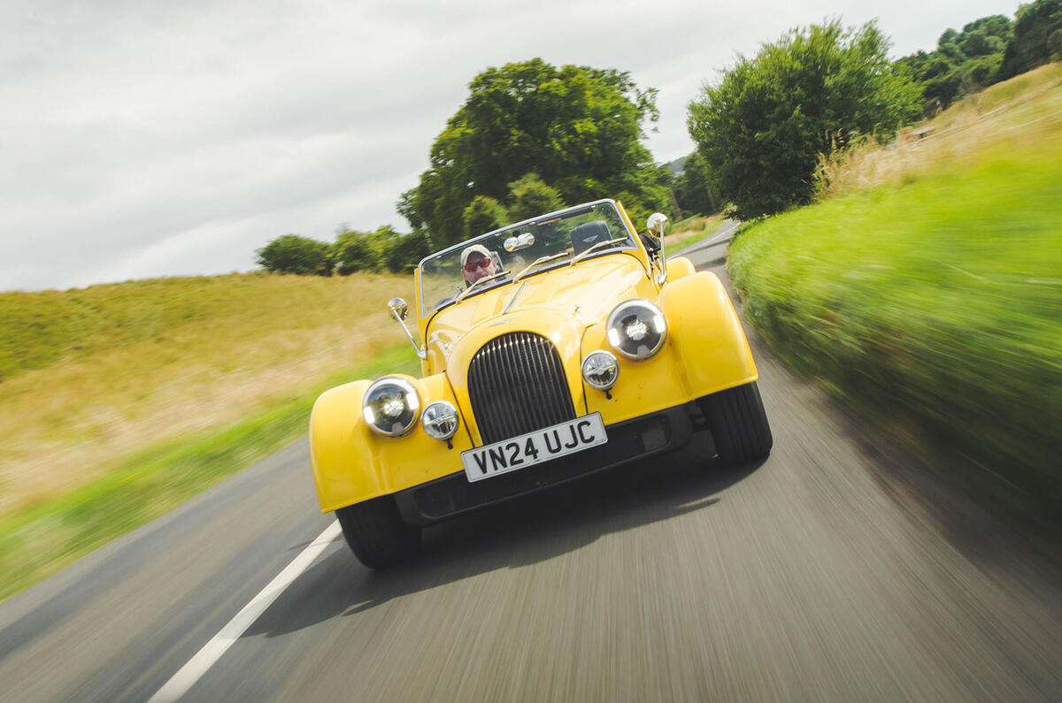 morgan plus four review 2024 26 front tracking