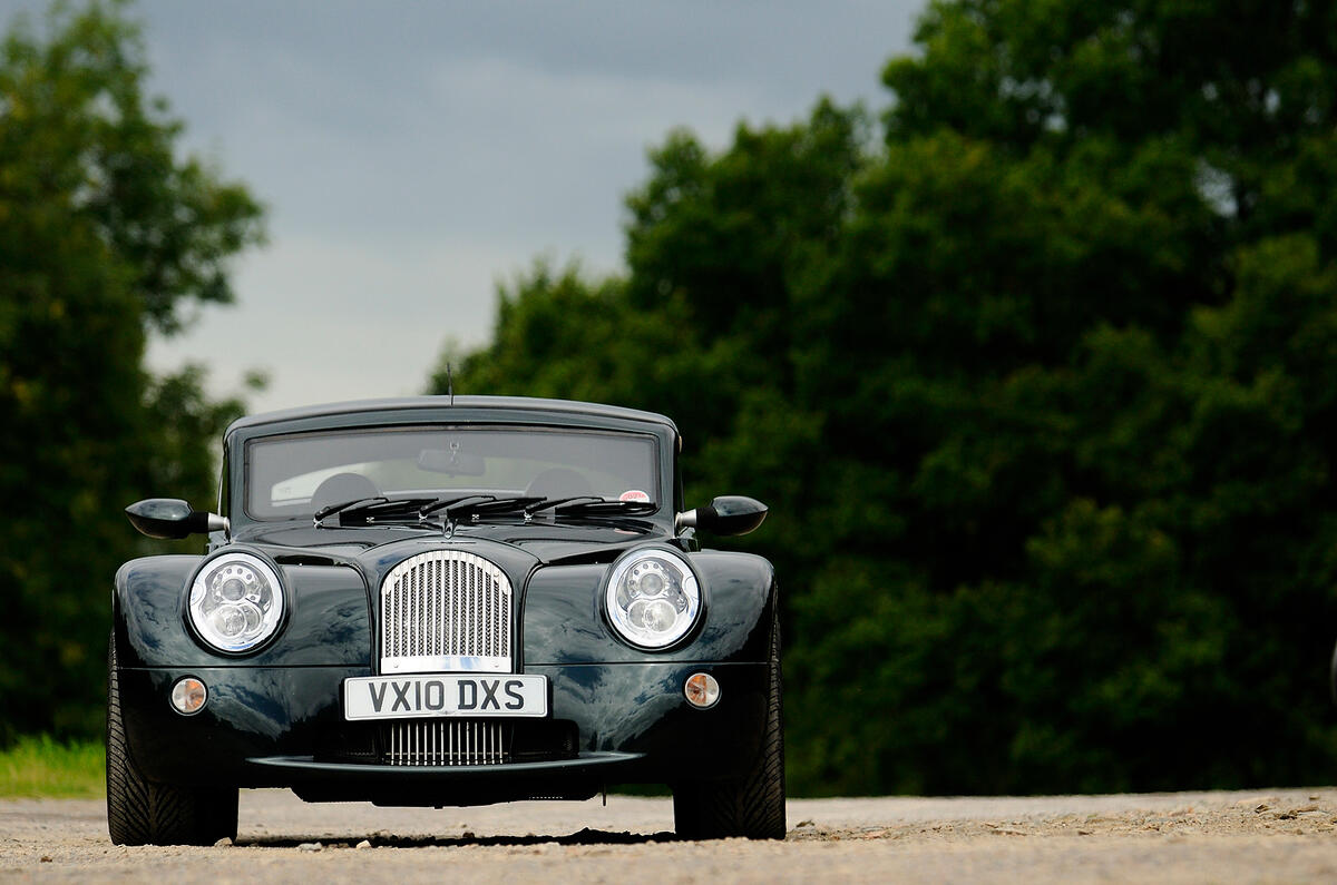 Morgan Aero Supersports front end