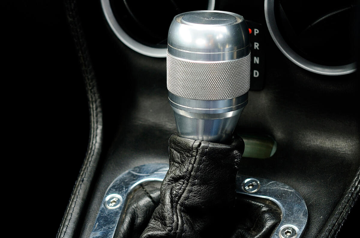 Morgan Aero Supersports manual gearbox