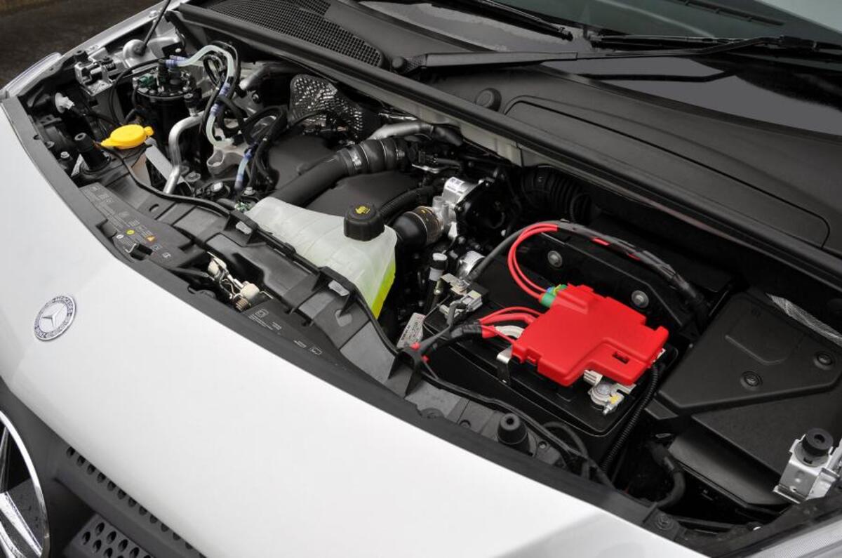 1.5-litre Mercedes-Benz Citan turbodiesel engine