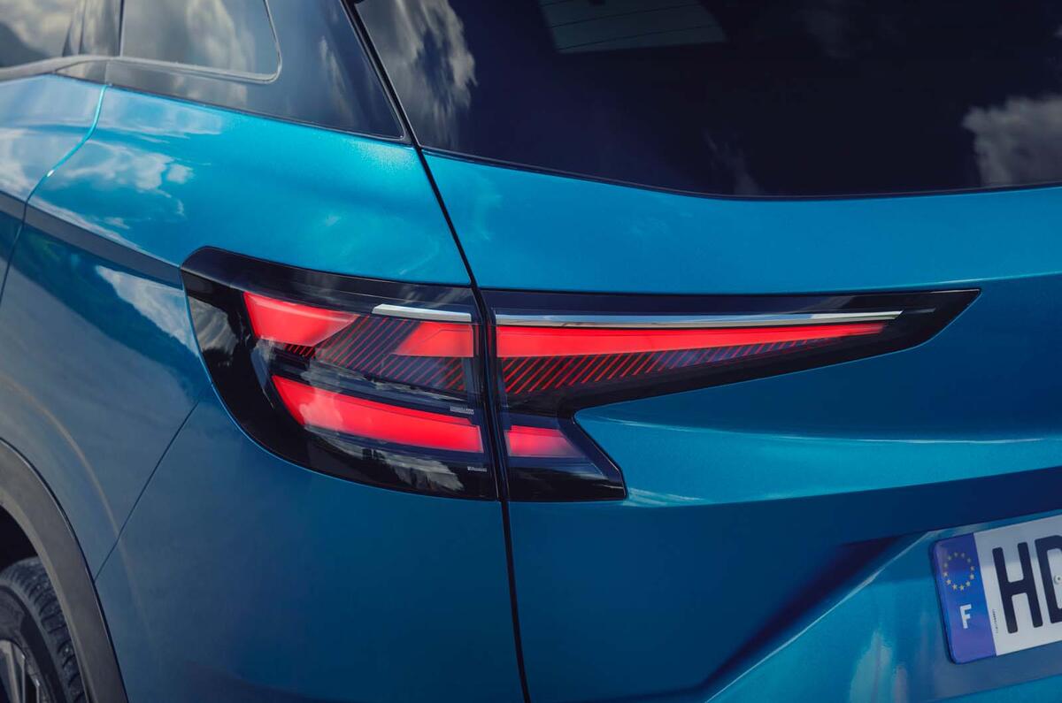 Nouveaux feux arrière de Renault Austral Esprit Alpine