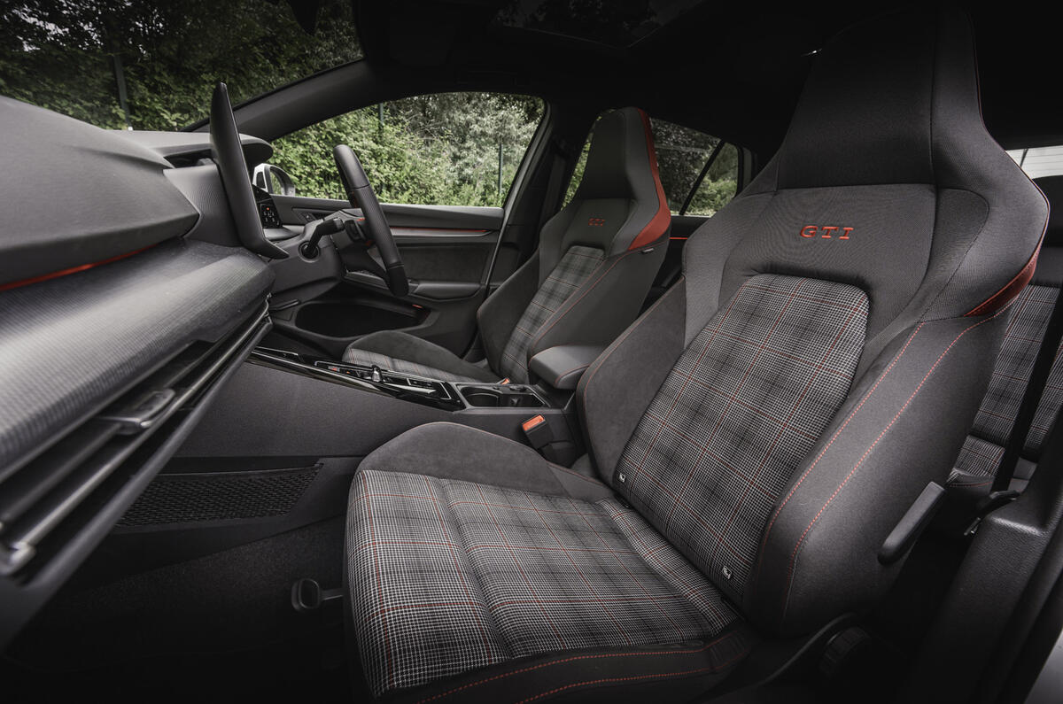 New Volkswagen Golf GTI side inteiror