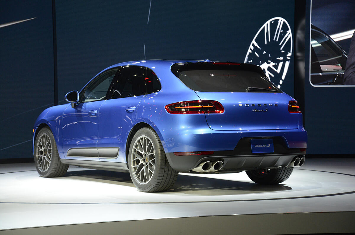 Porsche Macan gets LA motor show debut