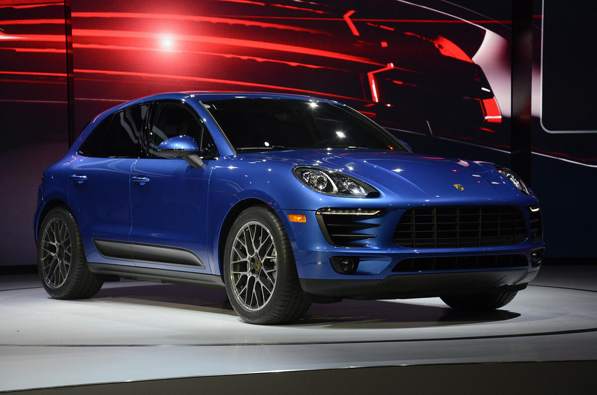 Porsche Macan gets LA motor show debut