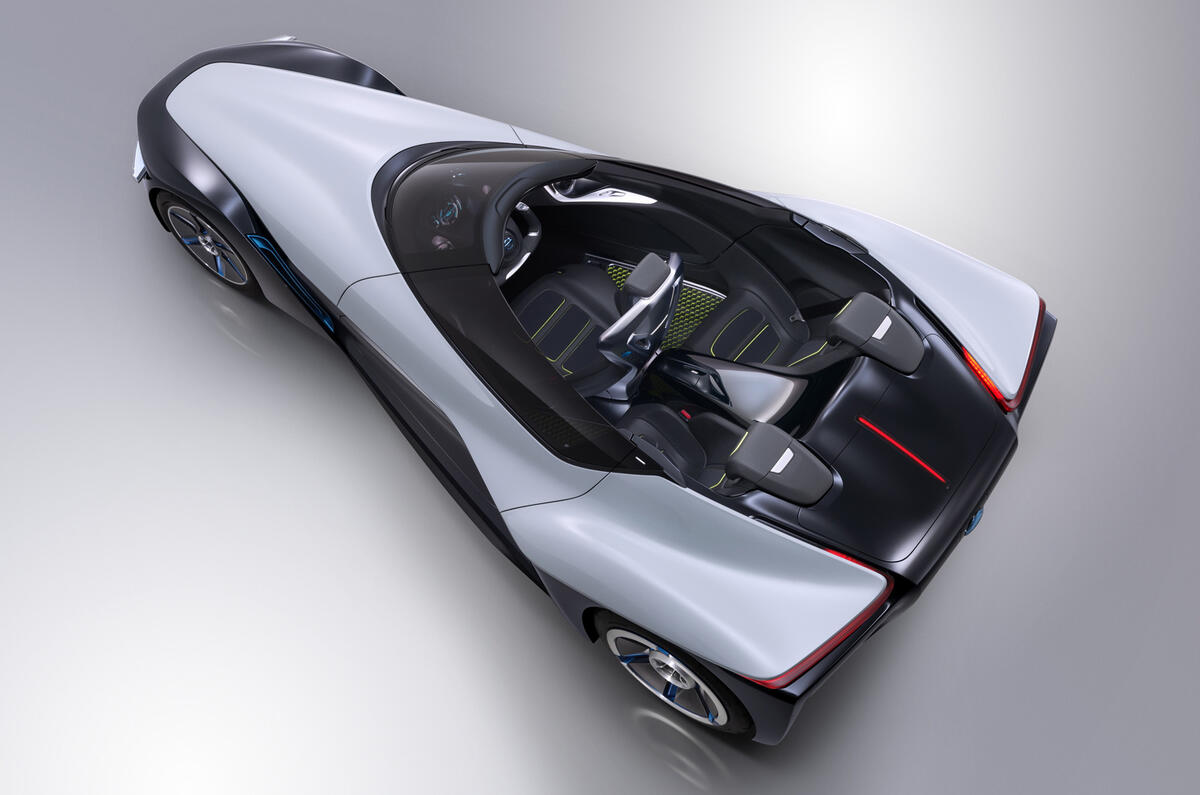 no title Nissan BladeGlider sports EV revealed