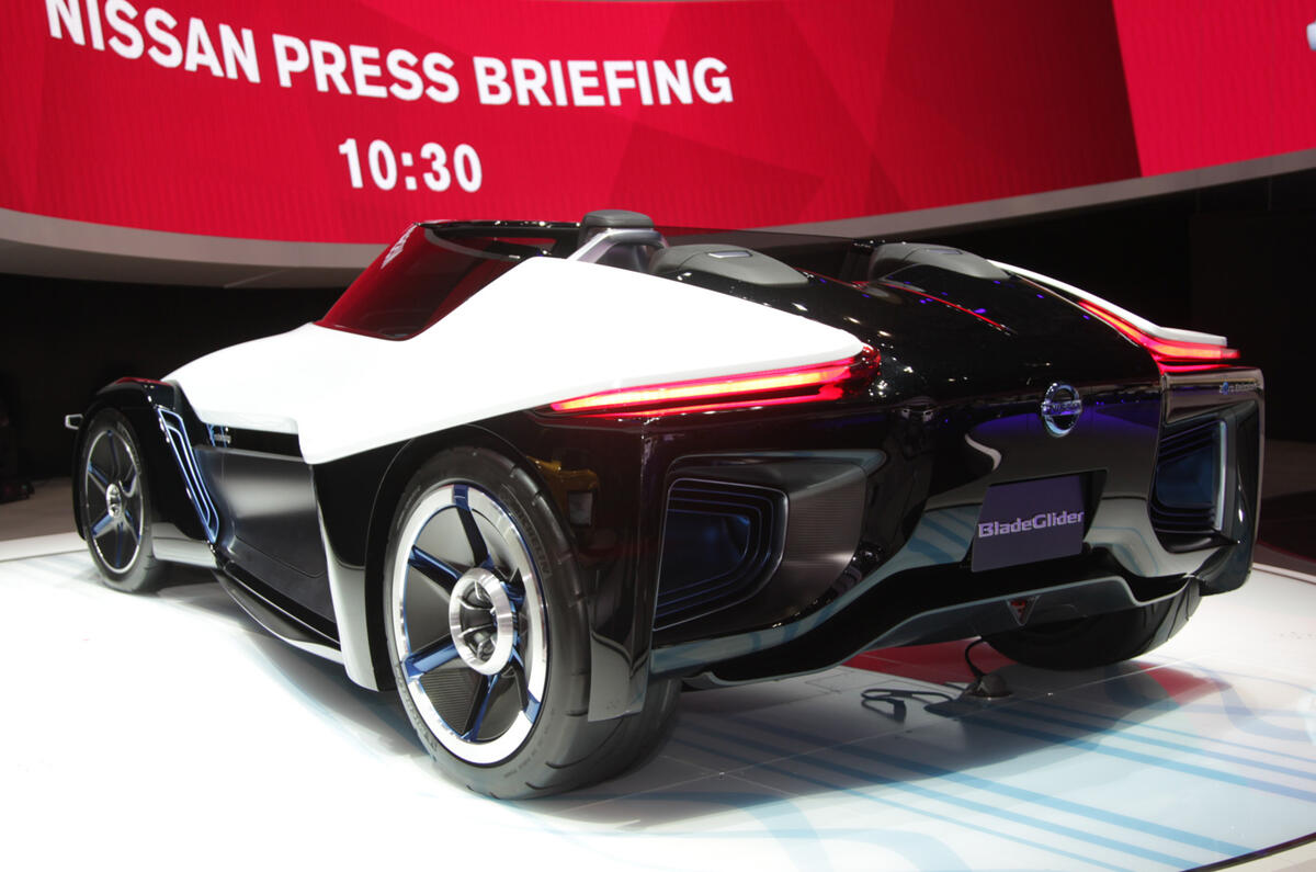 no title Tokyo motor show 2013: Nissan BladeGlider