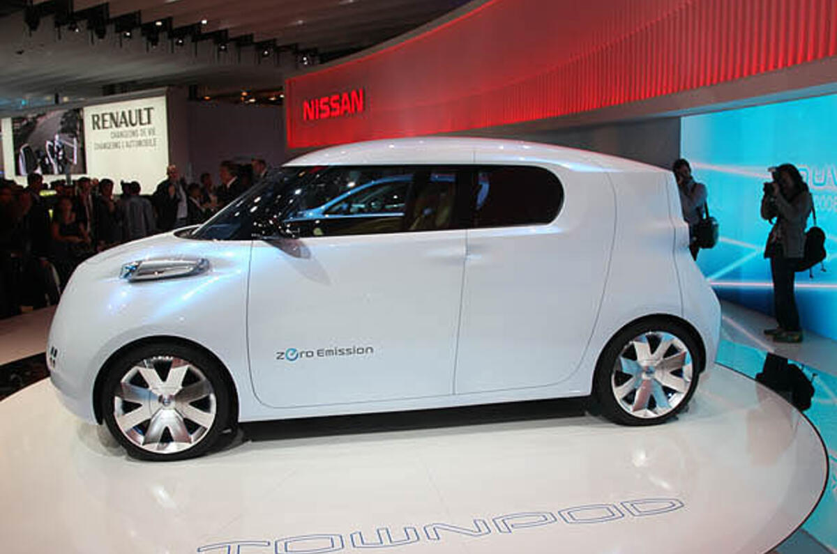 no title Paris motor show: Nissan Townpod concept