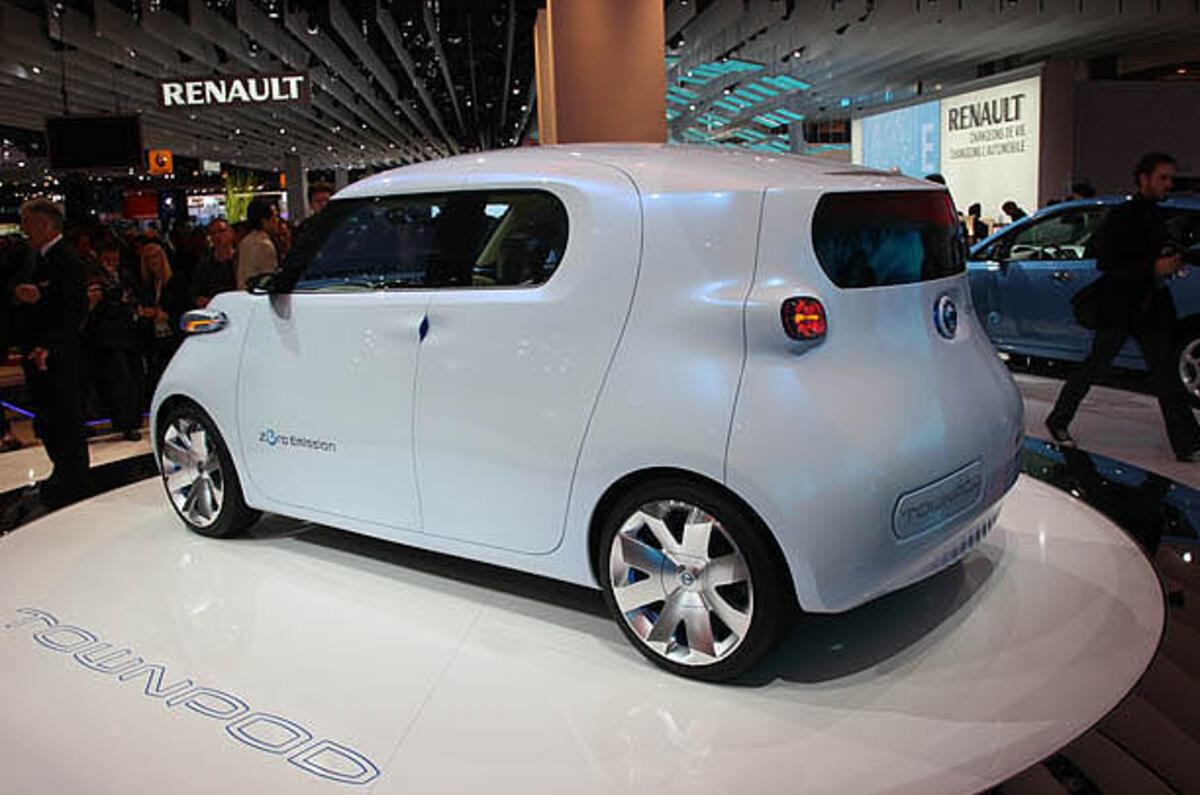 no title Paris motor show: Nissan Townpod concept