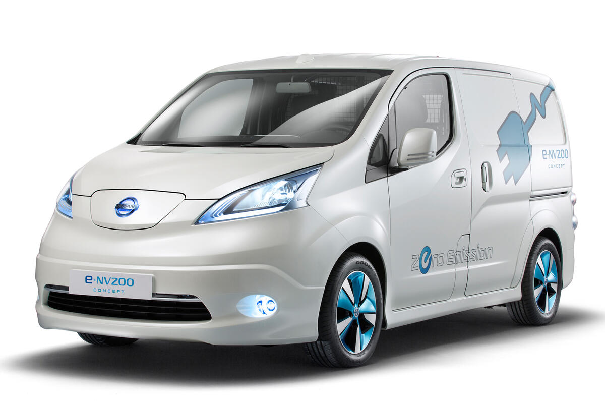 no title Electric Nissan e-NV200 van set for Geneva reveal