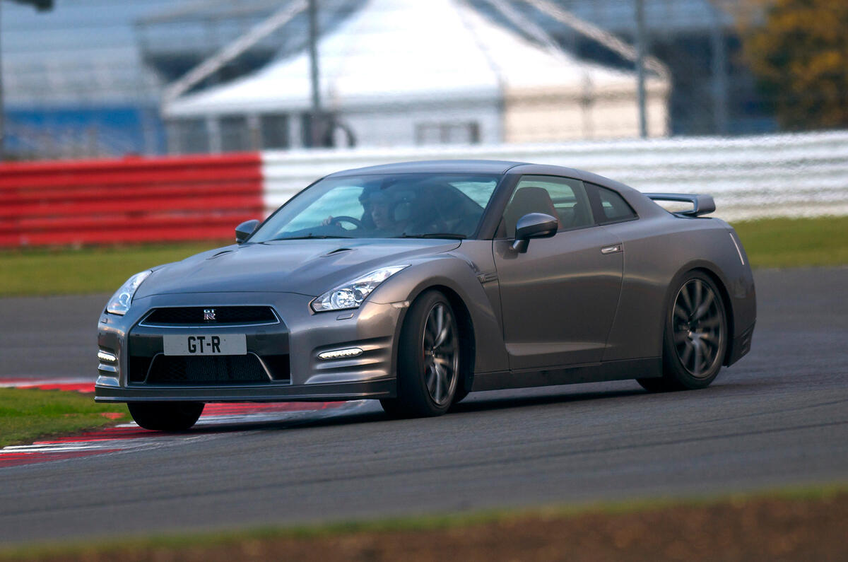 Nissan GT-R cornering