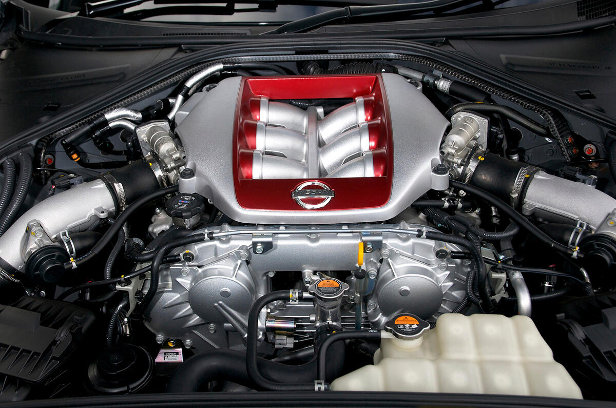 3.8-litre Nissan GT-R engine