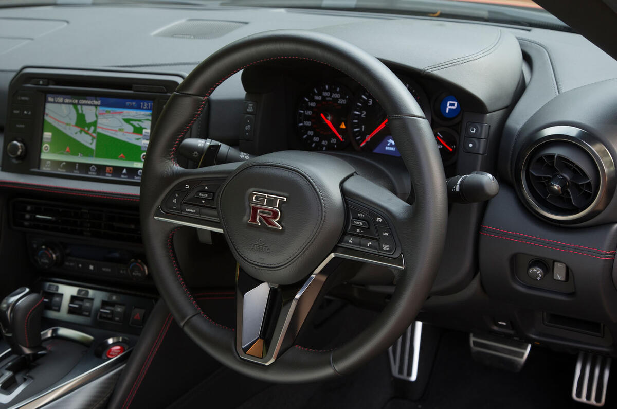 Nissan GT-R interior | Autocar Nissan GT-R interior | Autocar