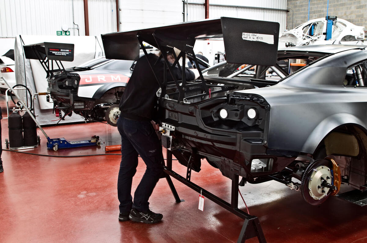 no title Nissan GTR to GT3 - picture special