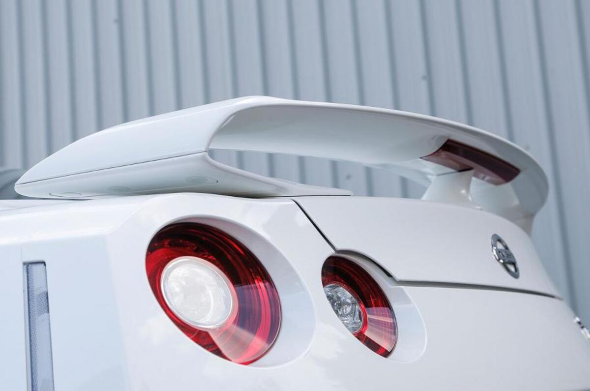 Nissan GT-R Track Edition rear wing