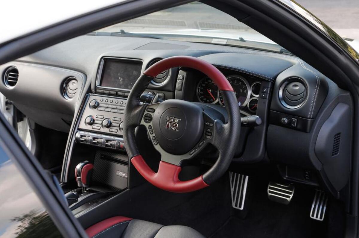 Nissan GT-R Track Edition dashboard