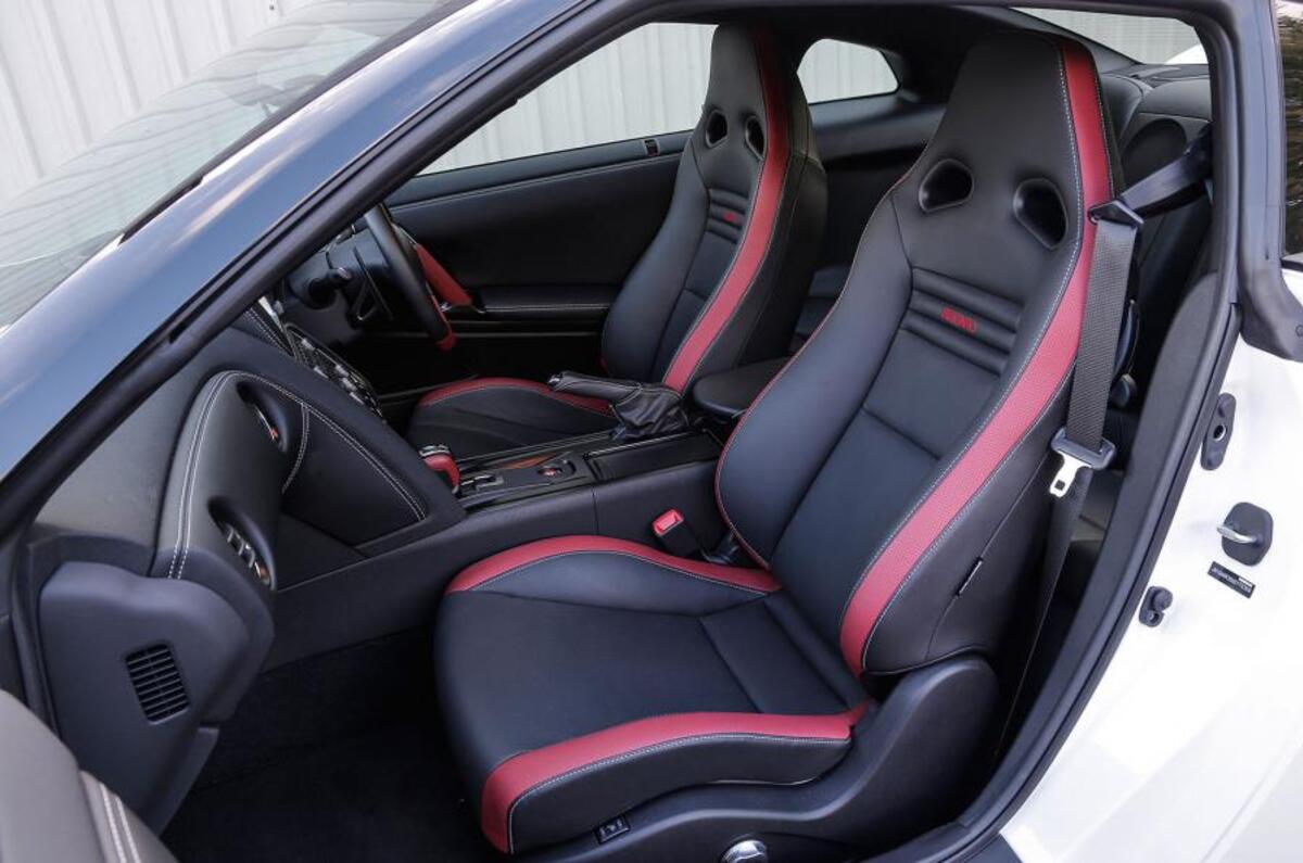 Nissan GT-R Track Edition sport seats