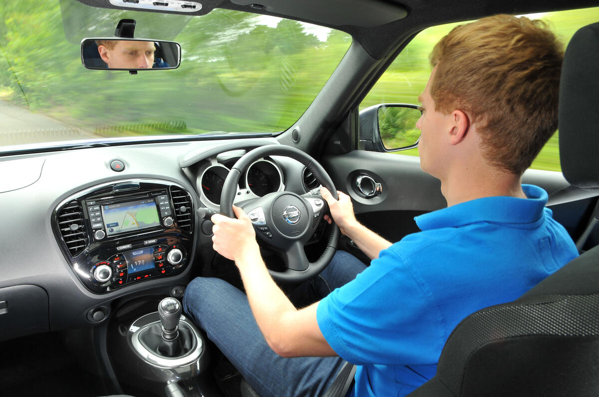 Driving the Nissan Juke