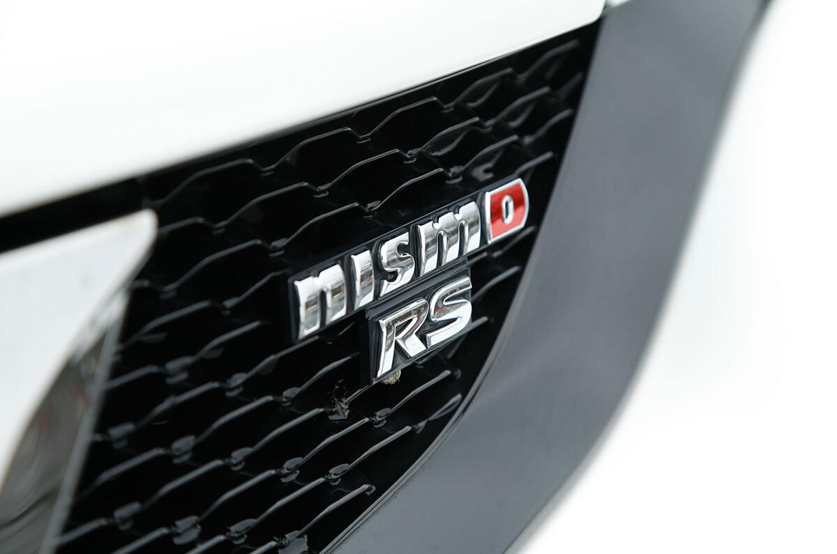 The Nissan Juke Nismo RS gets a the new grille