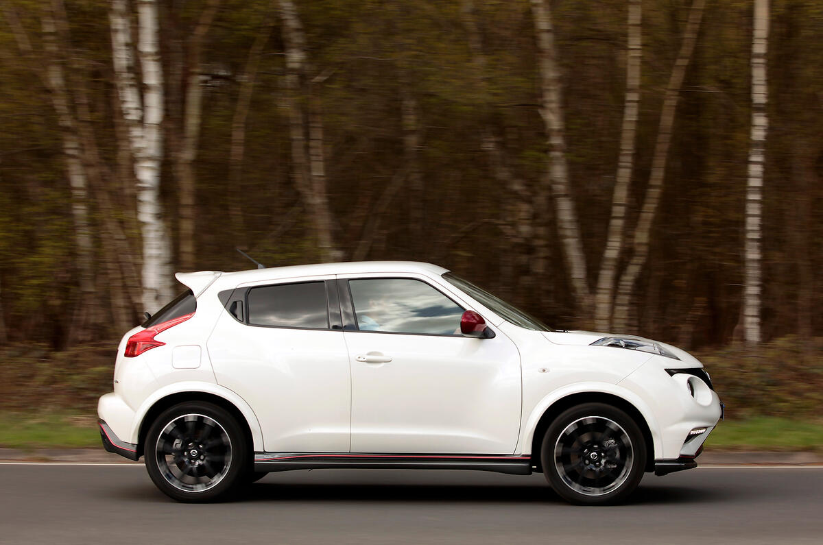 Nissan Juke Nismo side profile