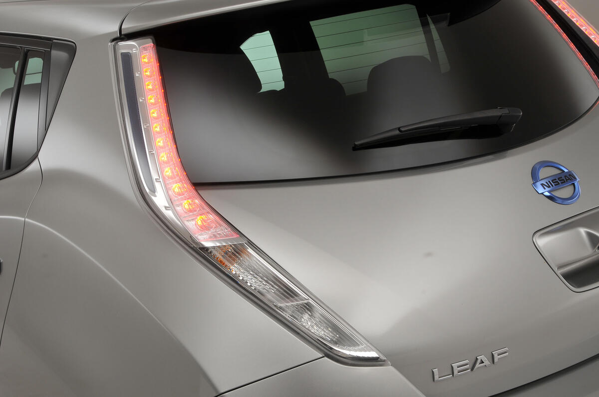 Nissan Leaf rear lights