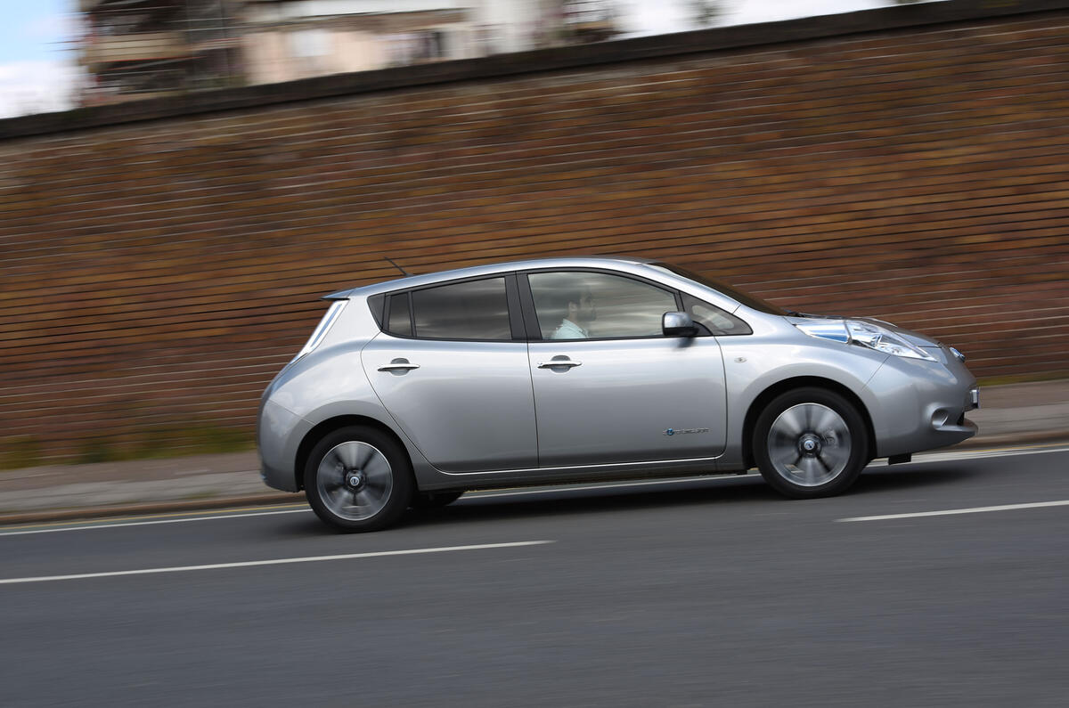 Nissan Leaf side profile