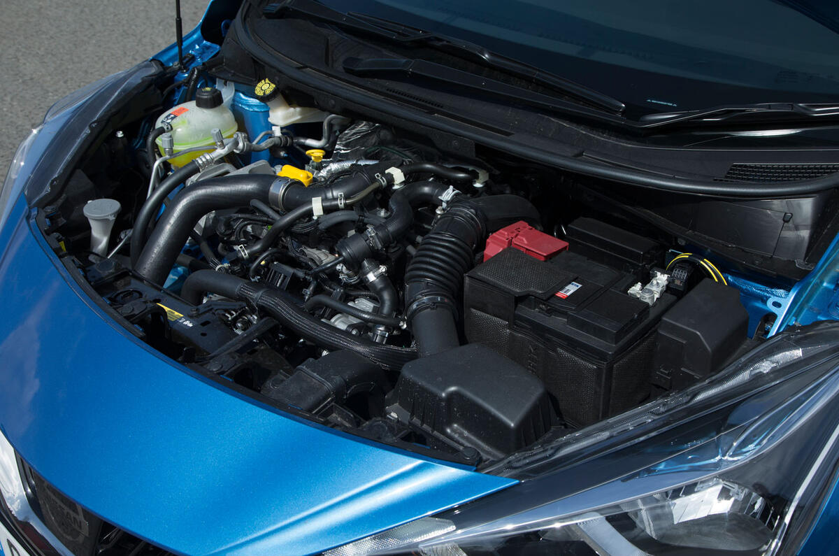 0.9-litre Nissan Micra petrol engine