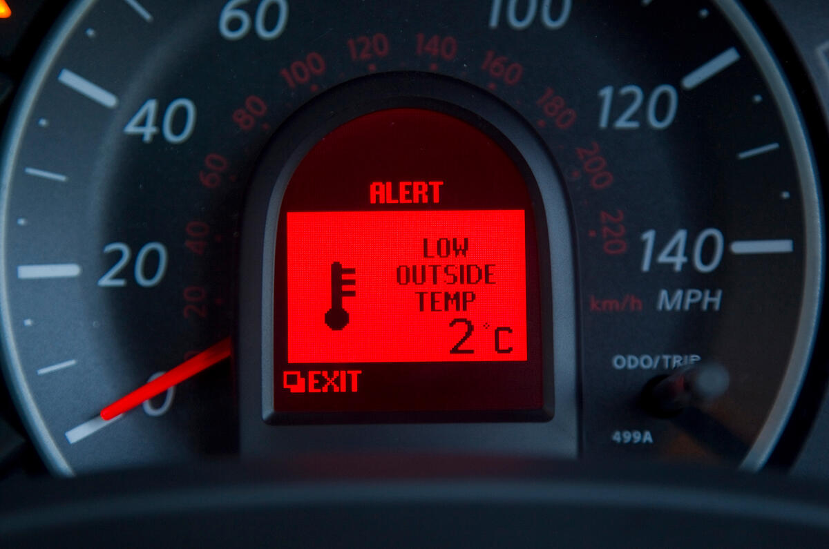 To read the fuel gauge you must acknowledge any warning lights given Nissan Micra fuel gauge