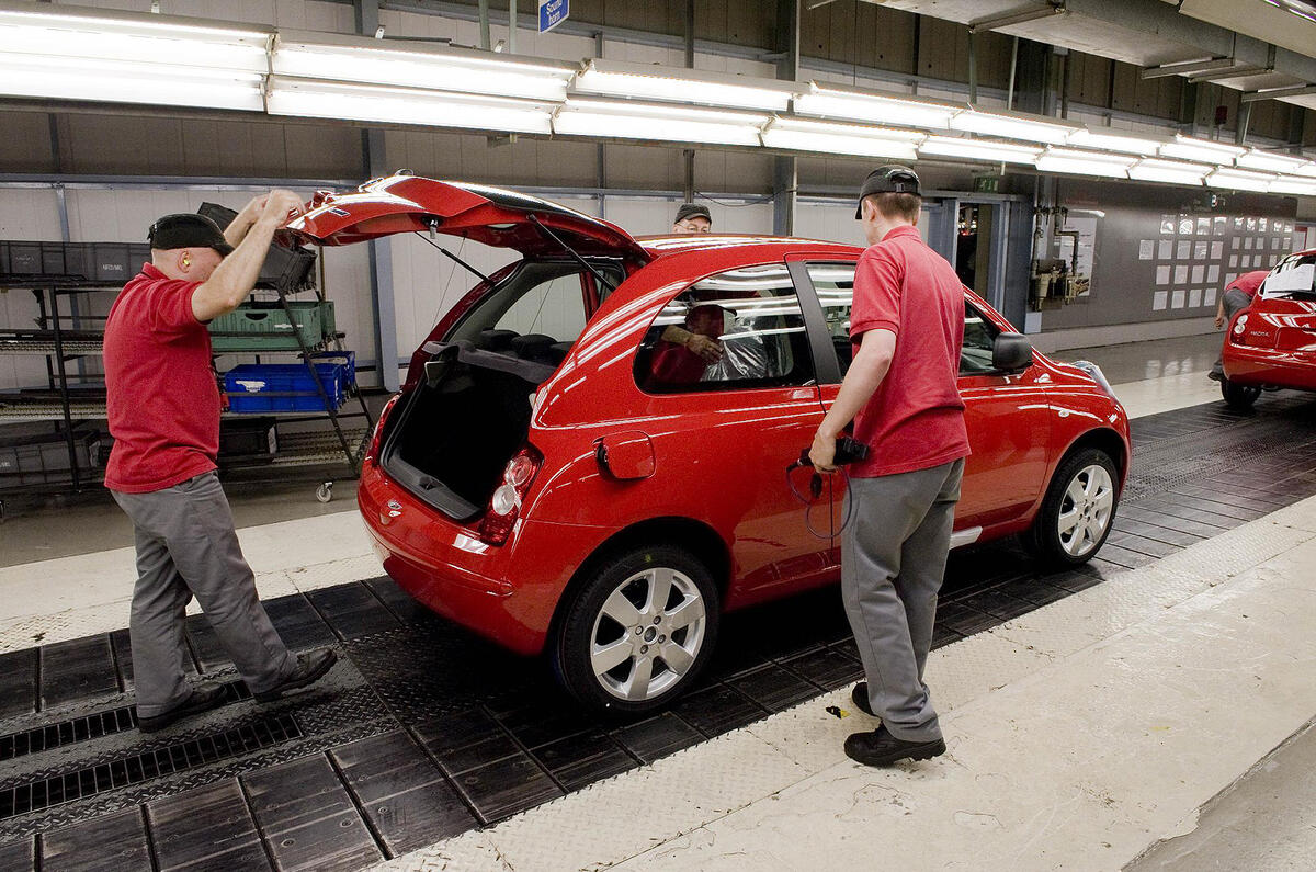 no title Micra UK production ends