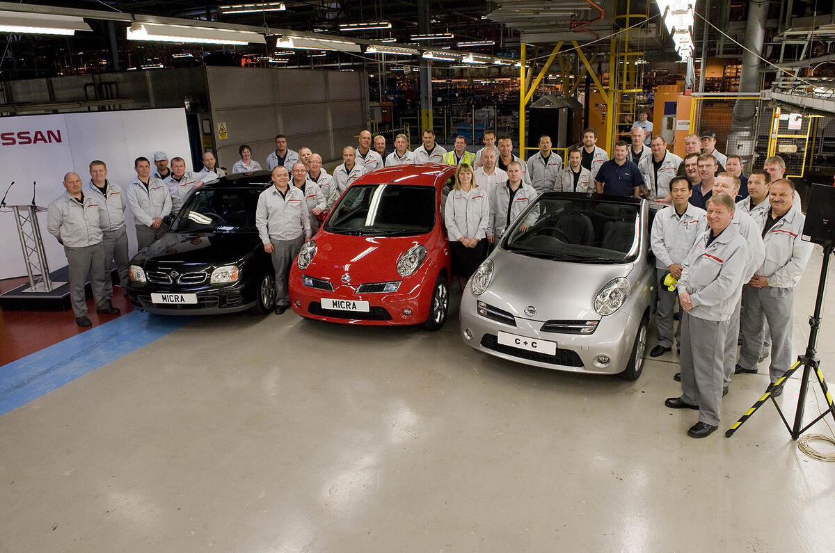 Micra UK production ends