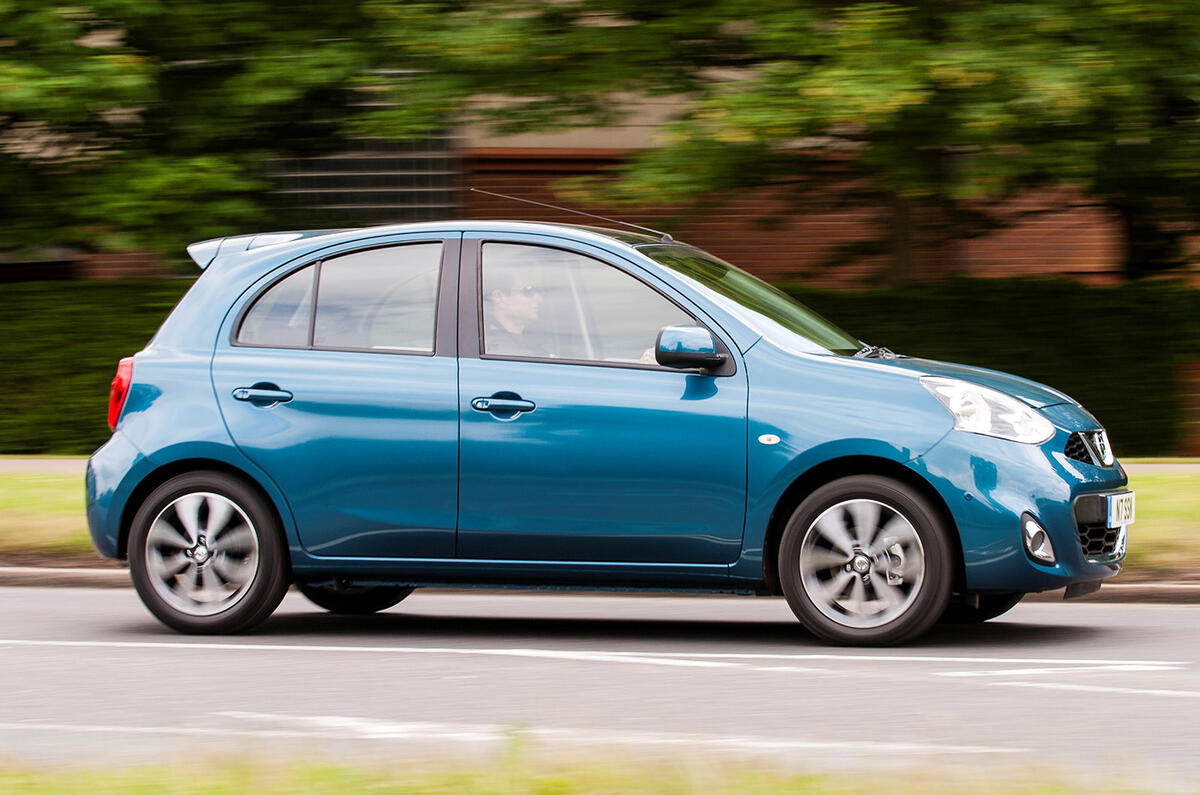 Nissan Micra side profile