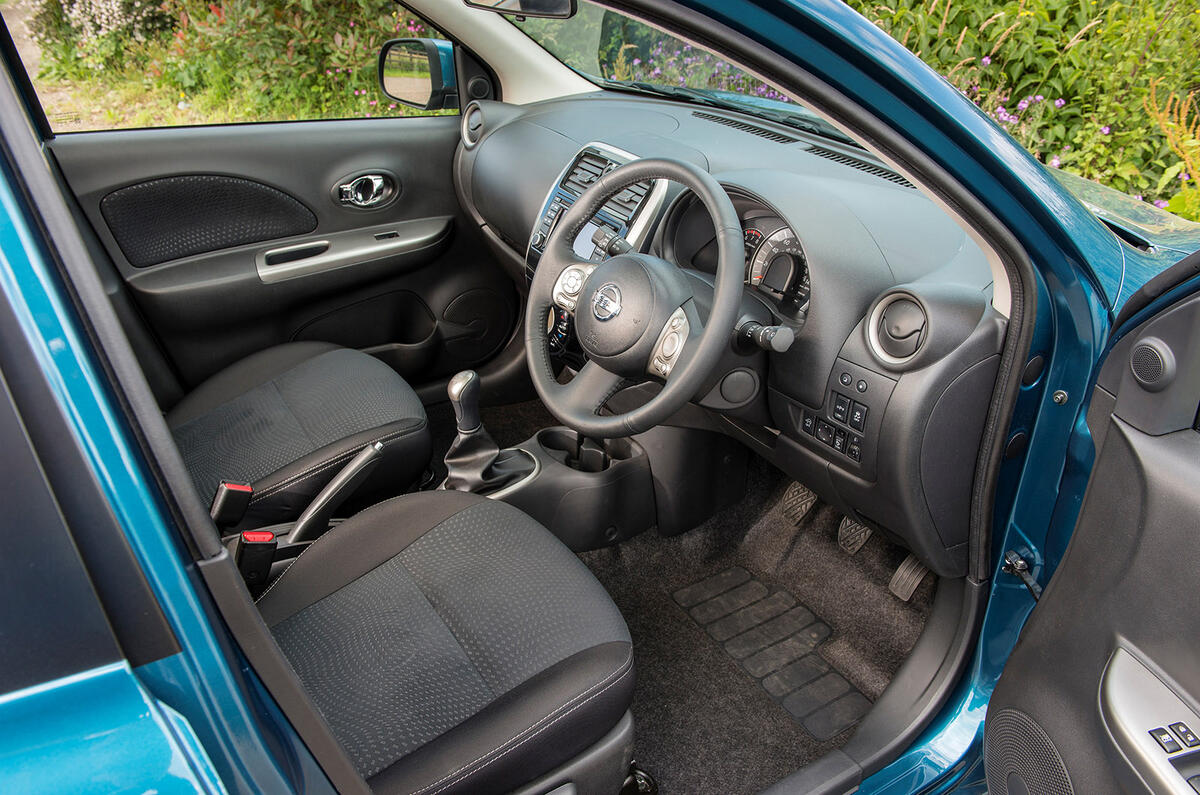 Nissan Micra interior