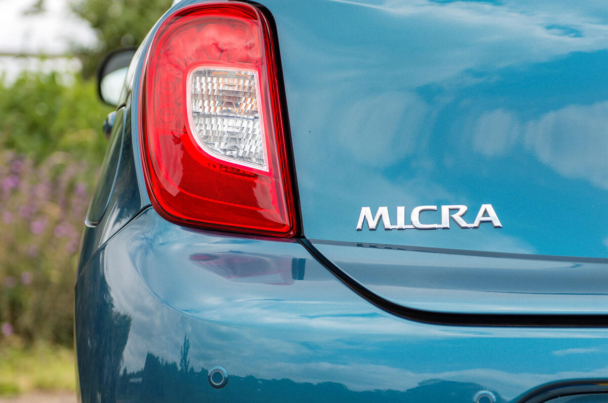 Nissan Micra rear light