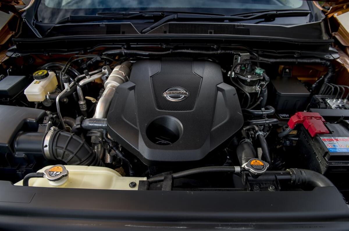 2.3-litre Nissan Navara NP300 diesel engine