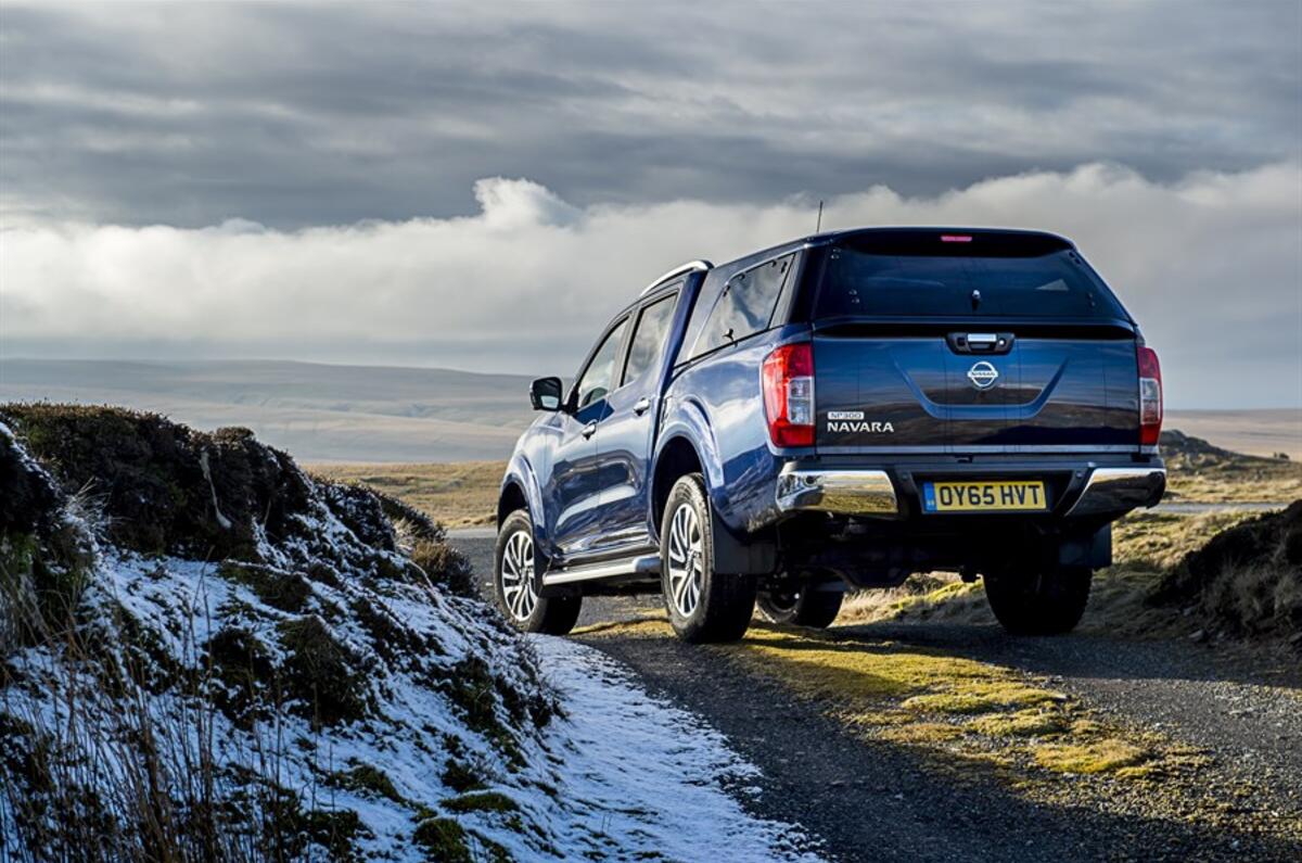Nissan Navara NP300 rear quarter