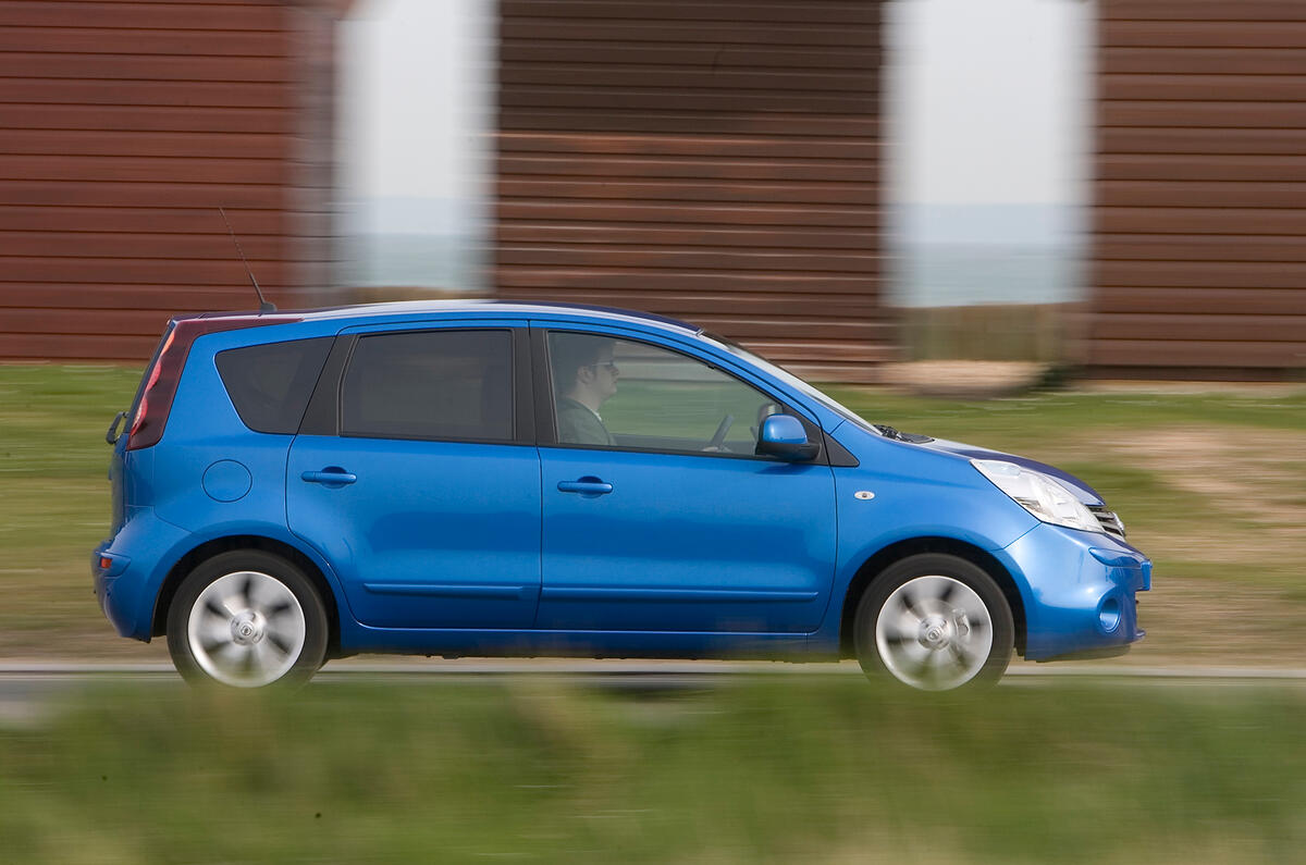 Nissan Note side profile