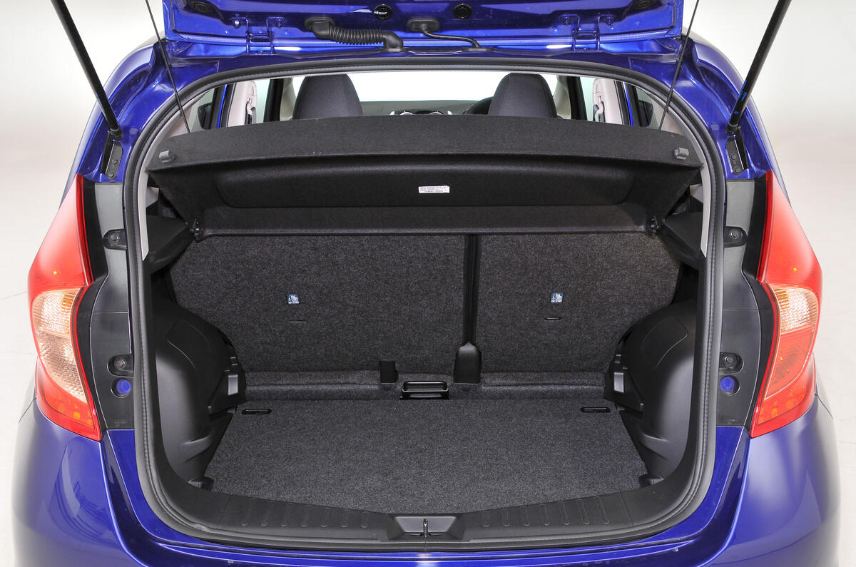 Nissan Note boot space