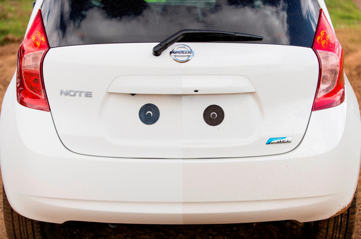 Nissan reveals self-cleaning car tech on new Note