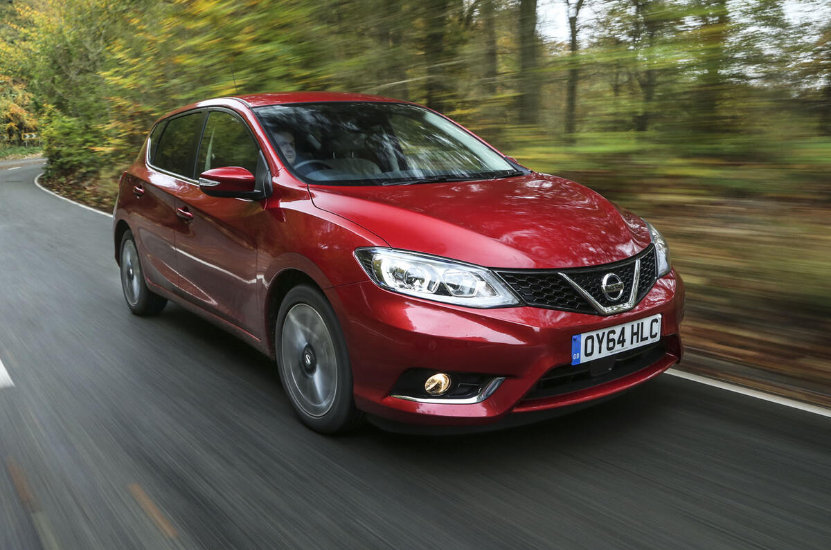 Nissan Pulsar front quarter