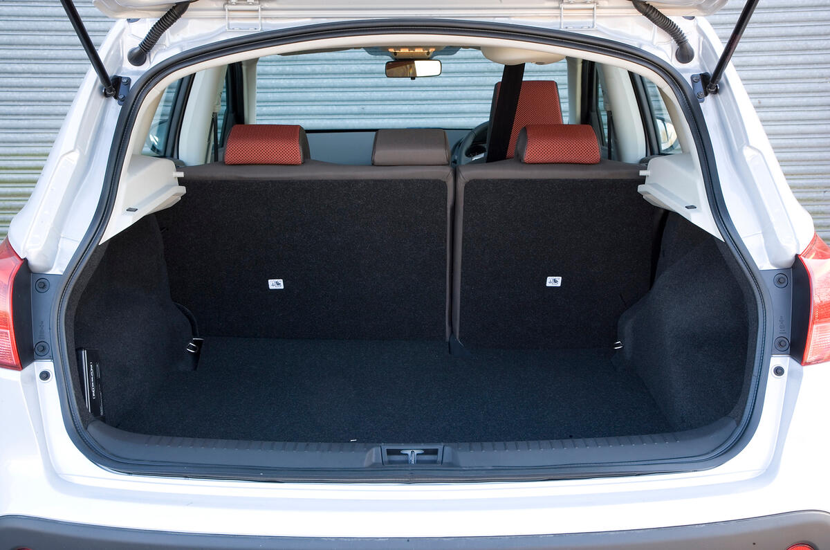 Boot is a good size but a high load lip is inconvenient Nissan Qashqai boot space