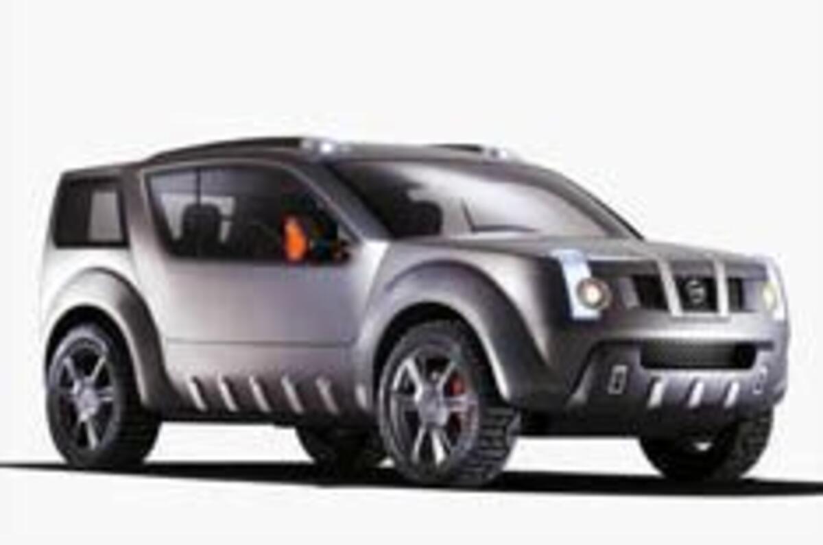 Seven Nissan 4x4s