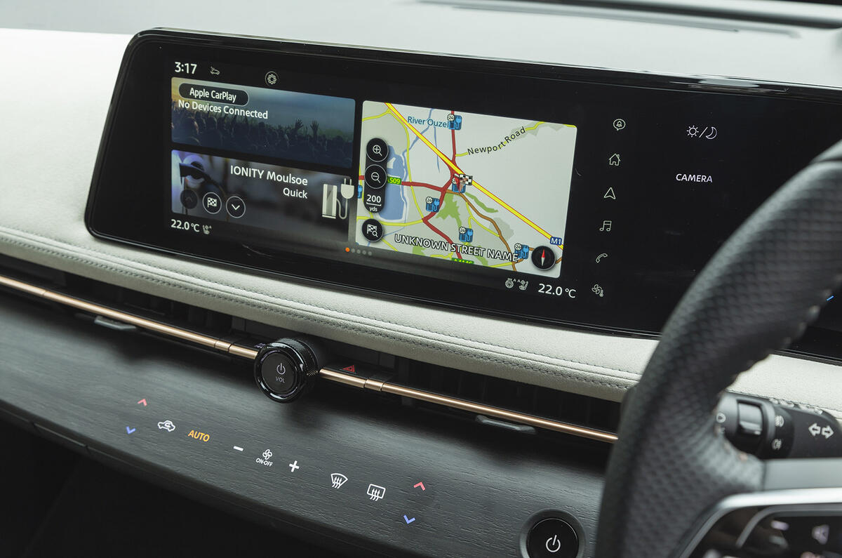 Nissan Ariya infotainment2
