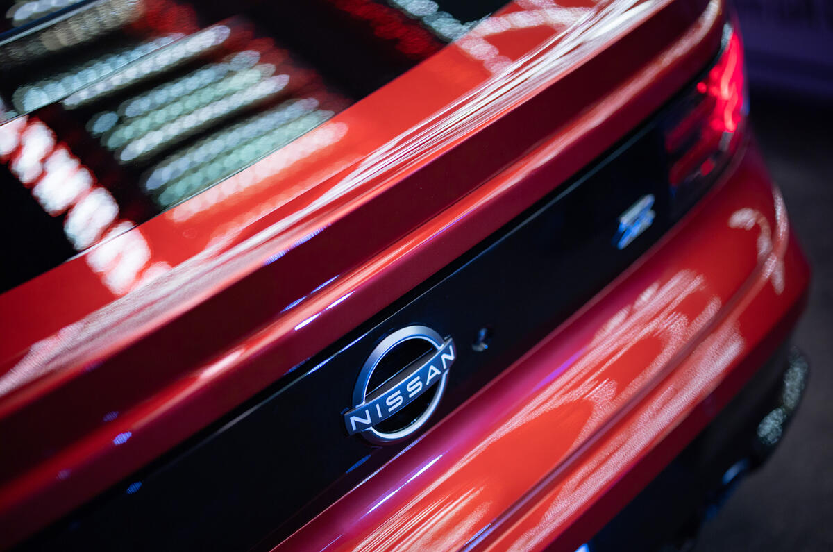 Nissan Z rear badge Nissan Z rear badge