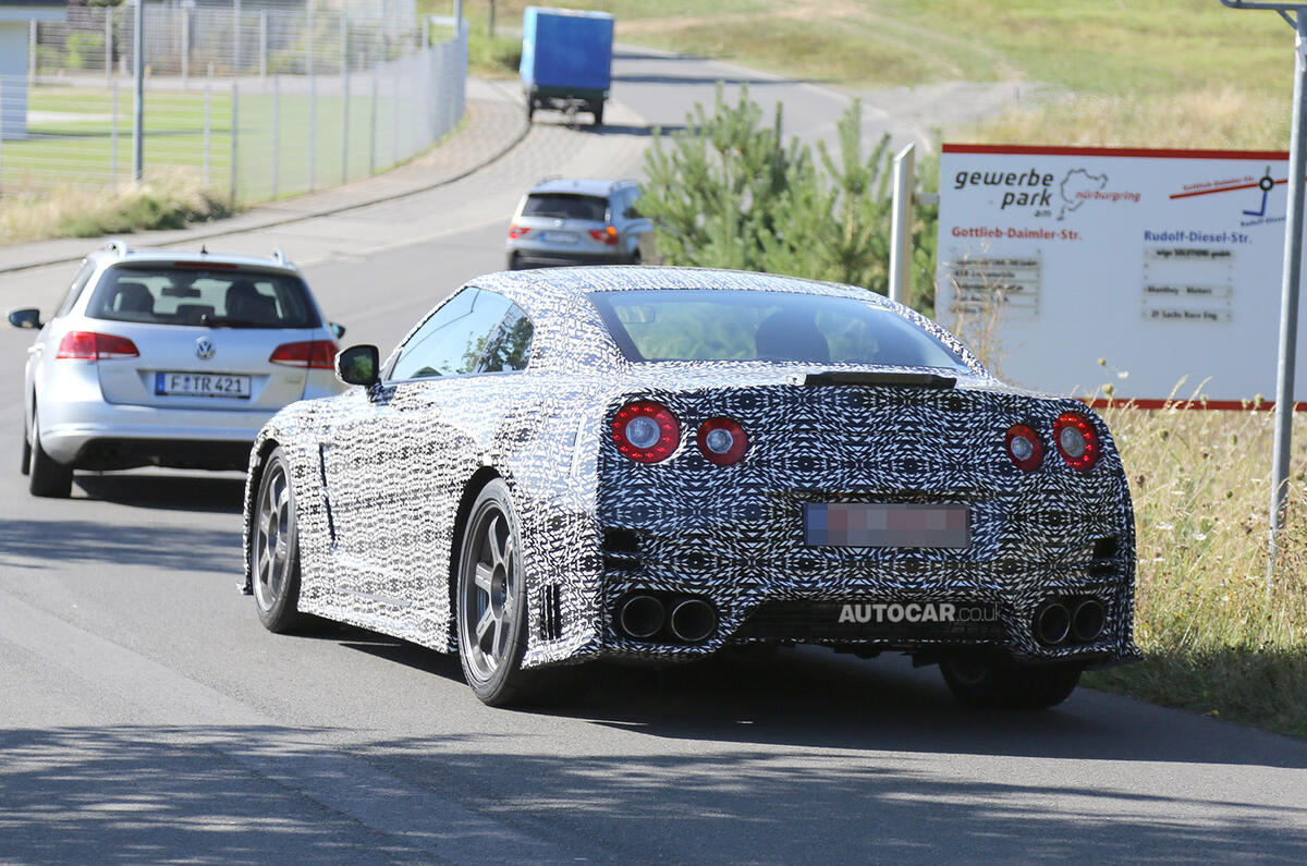 no title Nissan GT-R Nismo - first spy pics