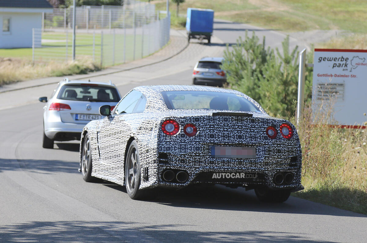 no title Nissan GT-R Nismo - first spy pics