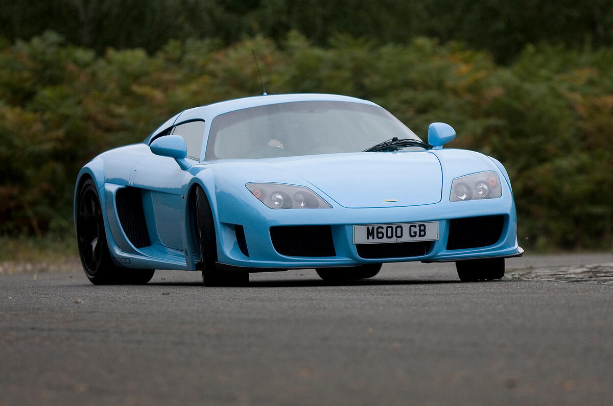 The M600 handles beautifully on track, and rides superbly on the public road Noble M600 cornering