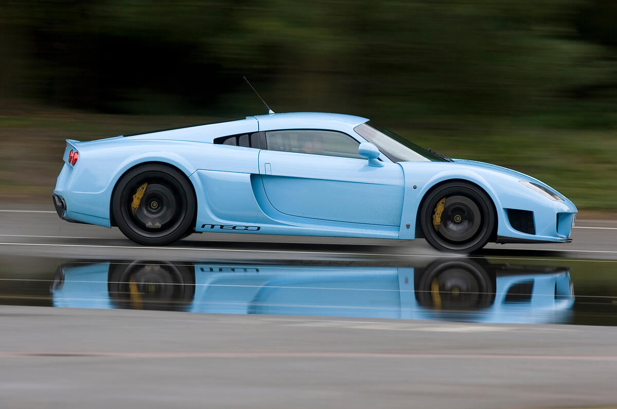 The Noble M600 is happy to potter around off-boost Noble M600 side profile