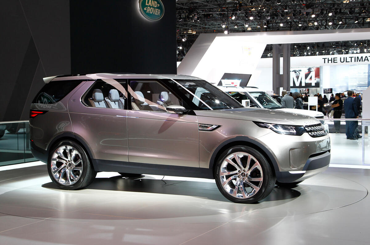 no title Land Rover previews new Discovery with Vision Concept