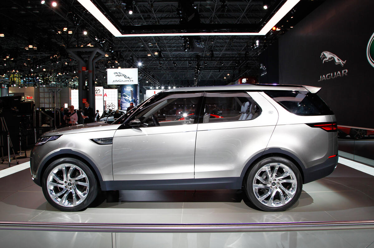 no title Land Rover previews new Discovery with Vision Concept